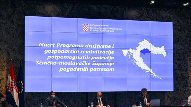 U idućih 8 godina za revitalizaciju Sisačko-moslavačke županije više od 15 mlrd kuna